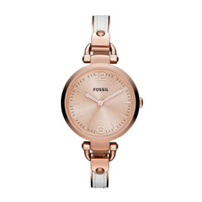 Watch strap Fossil ES3261 Stainless steel Rosé 8mm